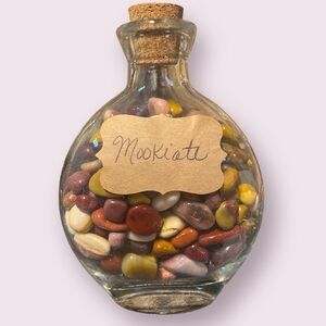 Colorful Mookaite Gemstone Bottle